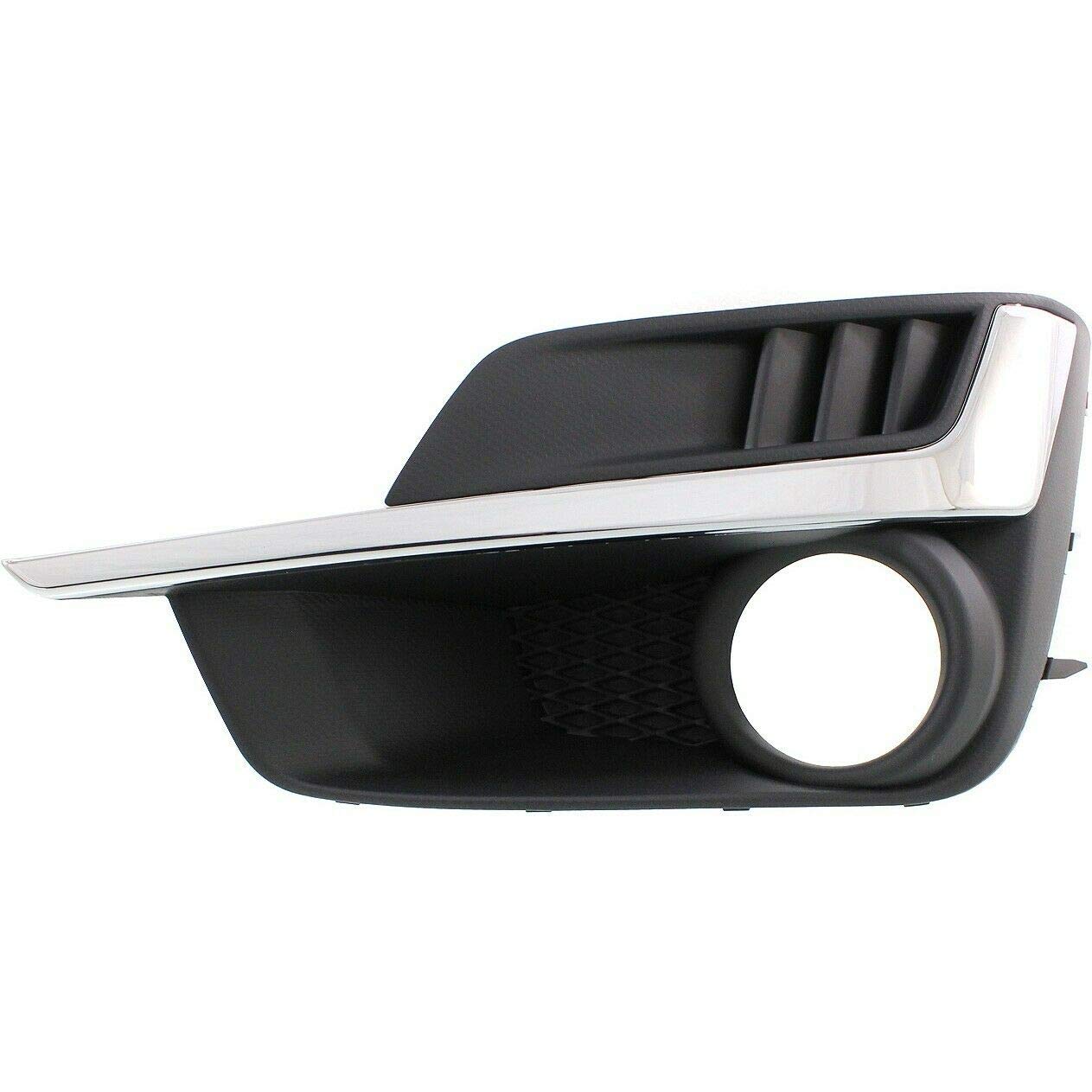 DAT AUTO PARTS Left Front Driver Side Fog Light Bezel Replacement For 15-16 Subaru Impreza SU1038110 57731FJ310