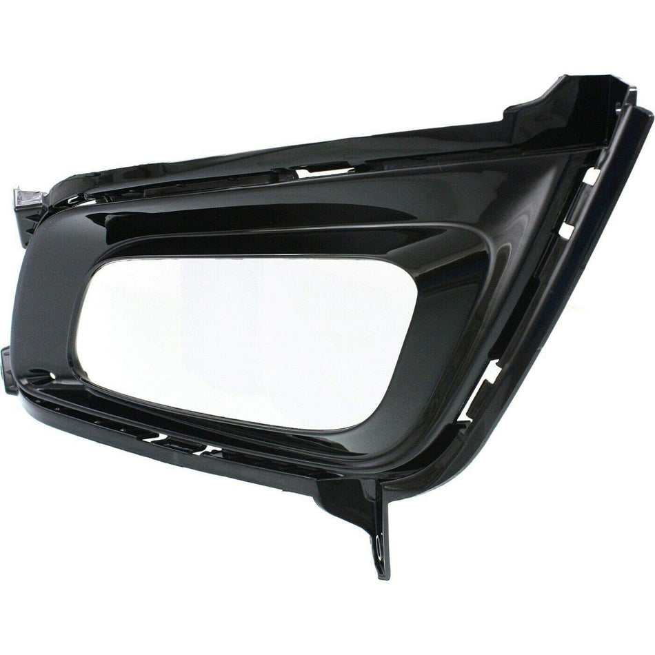 DAT AUTO PARTS Front Left Driver Side Fog Light Hole Bezel Lamp Trim Molding Bumper Insert Replacement For 2014 2015 Kia Optima Without LED Fog Lig...