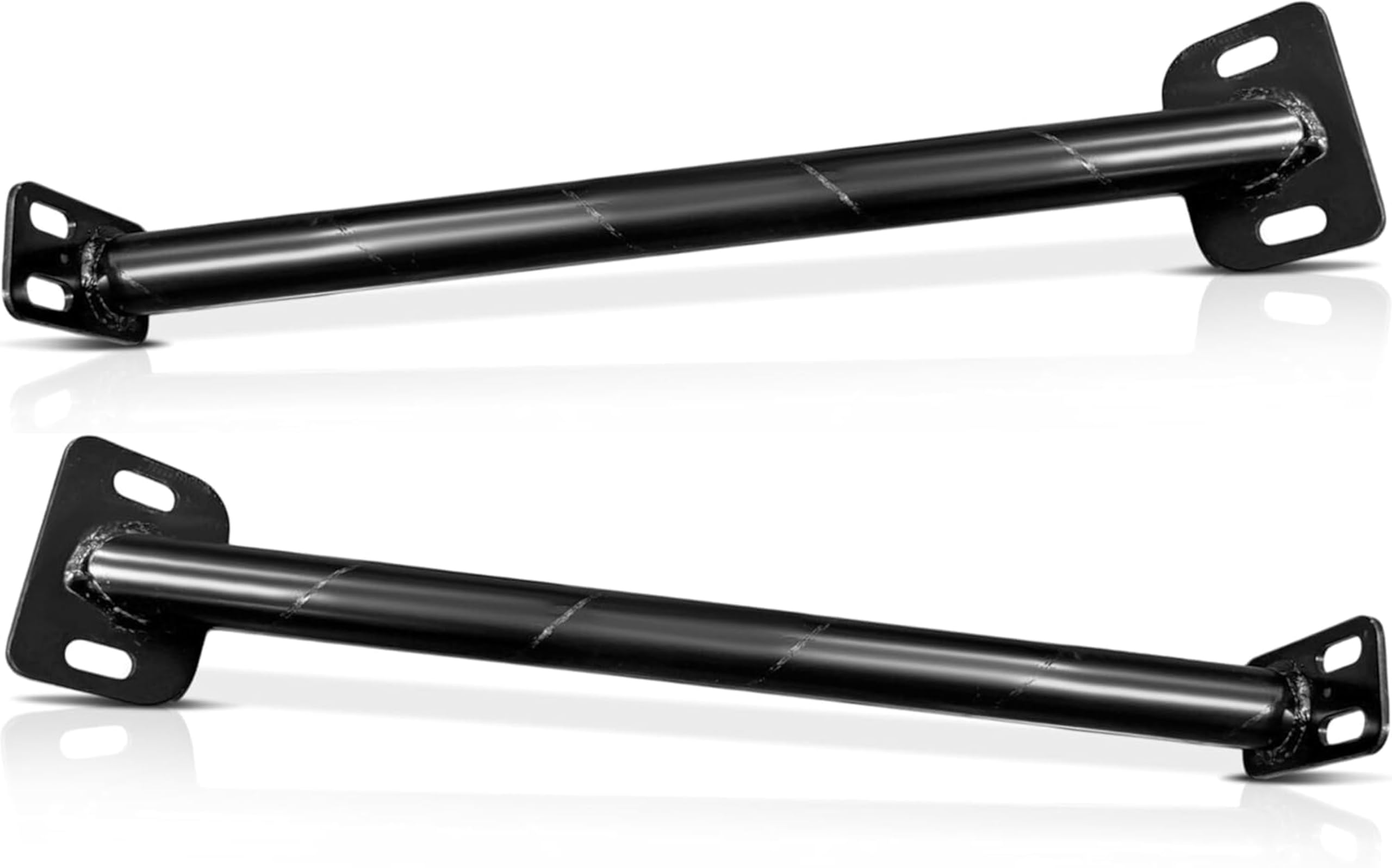 DAT AUTO PARTS Front Driver & Passenger Side, Bumper Face Bar Brace, SET OF 2 / PAIR, For Use With Steel Bumper Face Bars, For 2008-2015 Nissan Tit...