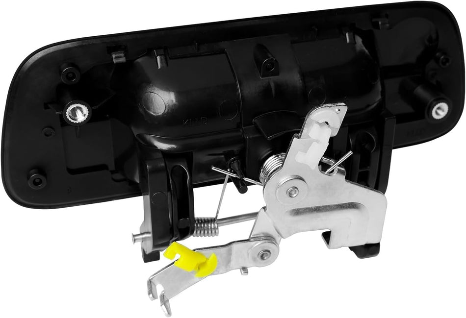 Rear Outside Tailgate Liftgate Door Handle Fits 2004-2012 Chevy Colorado GMC Canyon 2006-2008 Isuzu Black Textured GM1915127