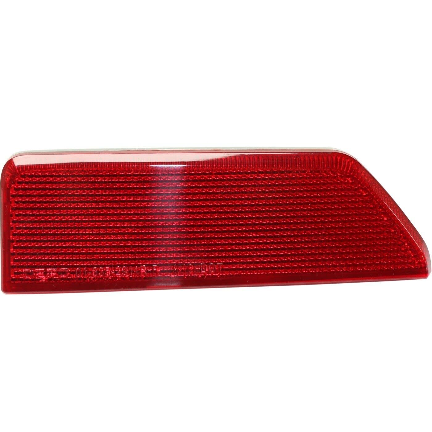 DAT AUTO PARTS Rear Right Passenger Side Back Bumper Cover Reflector Lamp Marker Light Assembly Insert Replacement For 2016-2017 GMC Terrain Red Pl...