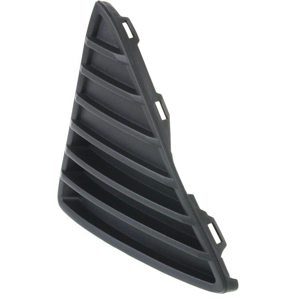 DAT AUTO PARTS Front Left Driver Side Bumper Fog Light Cover Lamp Hole Grille Molding Trim Insert Replacement For 2012-2014 Ford Focus S/SE Models ...