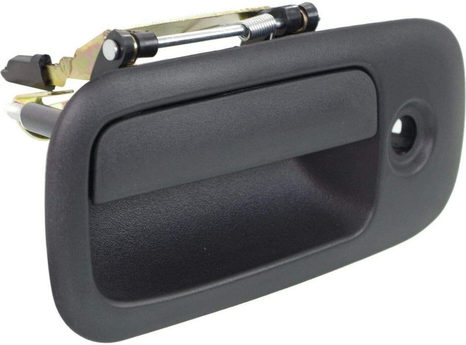 DAT AUTO PARTS Front Left Driver Door Handle Replacement For 2010-2017 Chevy Express Textured Black With Key Hole| Trim: Base/LS/LT GM1310195 25989398