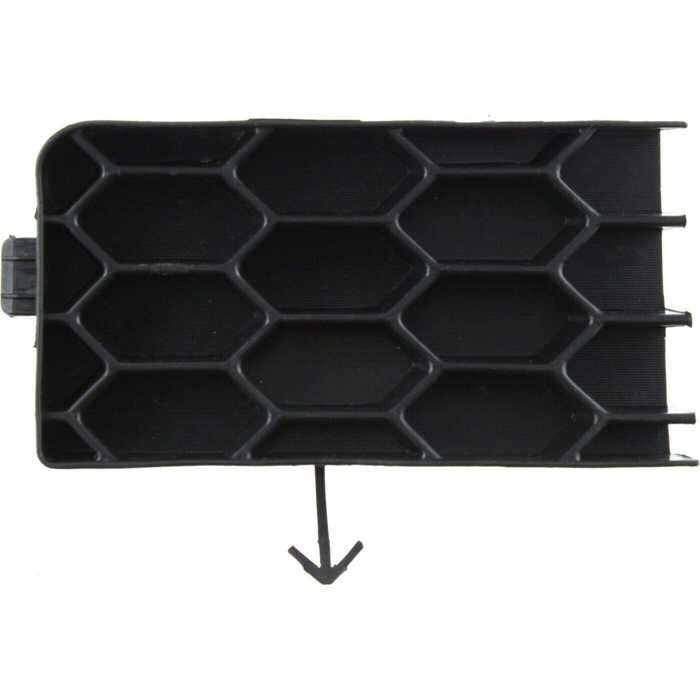 DAT AUTO PARTS Front Left Driver Side Bumper Grille Filler Bracket Insert Trim Replacement For 2004 2005 2006 Scion xB Black Textured Plastic SC102...