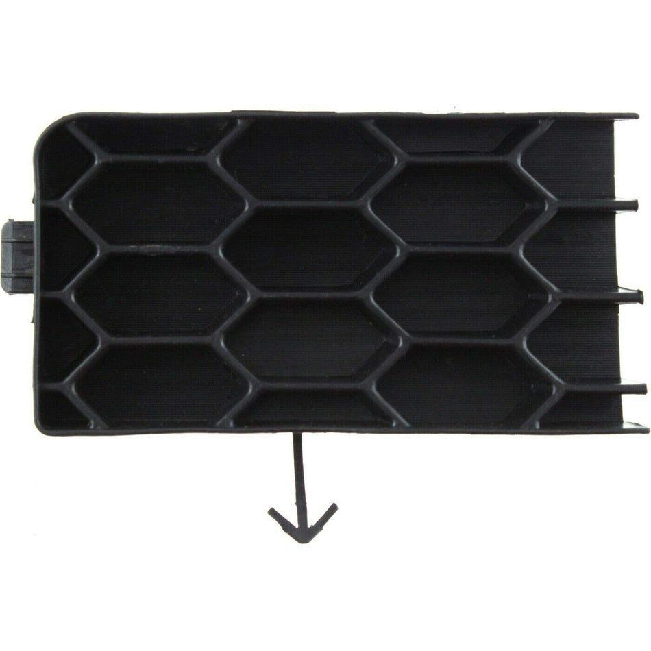 DAT AUTO PARTS Front Left Driver Side Bumper Grille Filler Bracket Insert Trim Replacement For 2004 2005 2006 Scion xB Black Textured Plastic SC102...