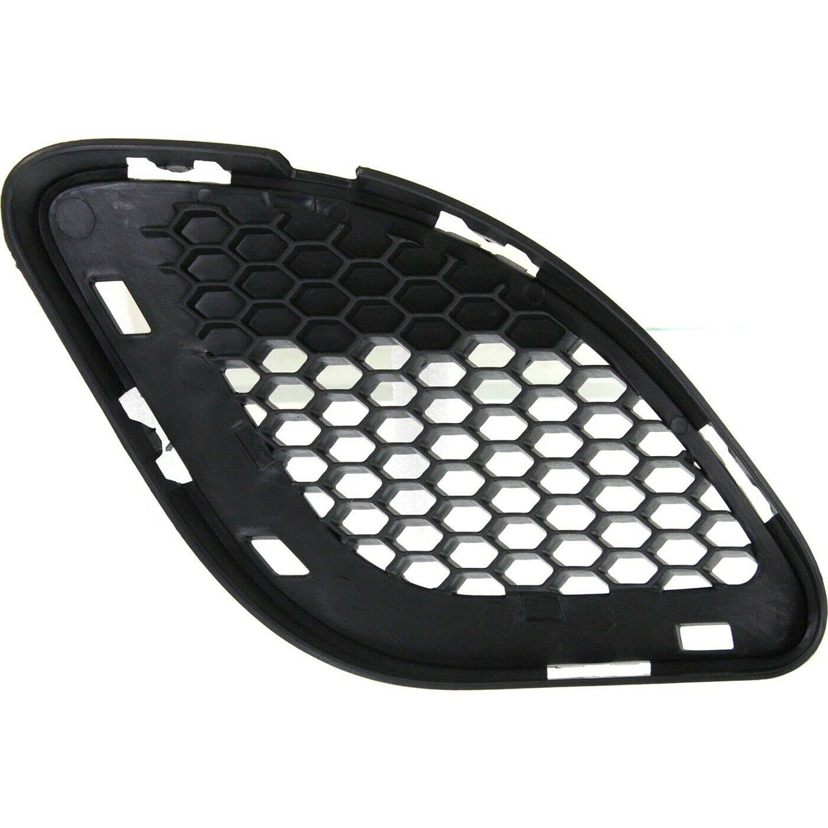 DAT AUTO PARTS Front Left Driver Side Bumper Fog Light Hole Cover Grille Trim Insert Replacement For 2012-2013 Jeep Grand Cherokee SRT-8 Black Text...