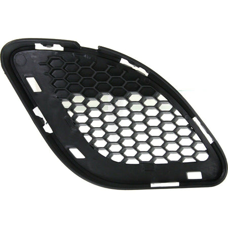 DAT AUTO PARTS Front Left Driver Side Bumper Fog Light Hole Cover Grille Trim Insert Replacement For 2012-2013 Jeep Grand Cherokee SRT-8 Black Text...