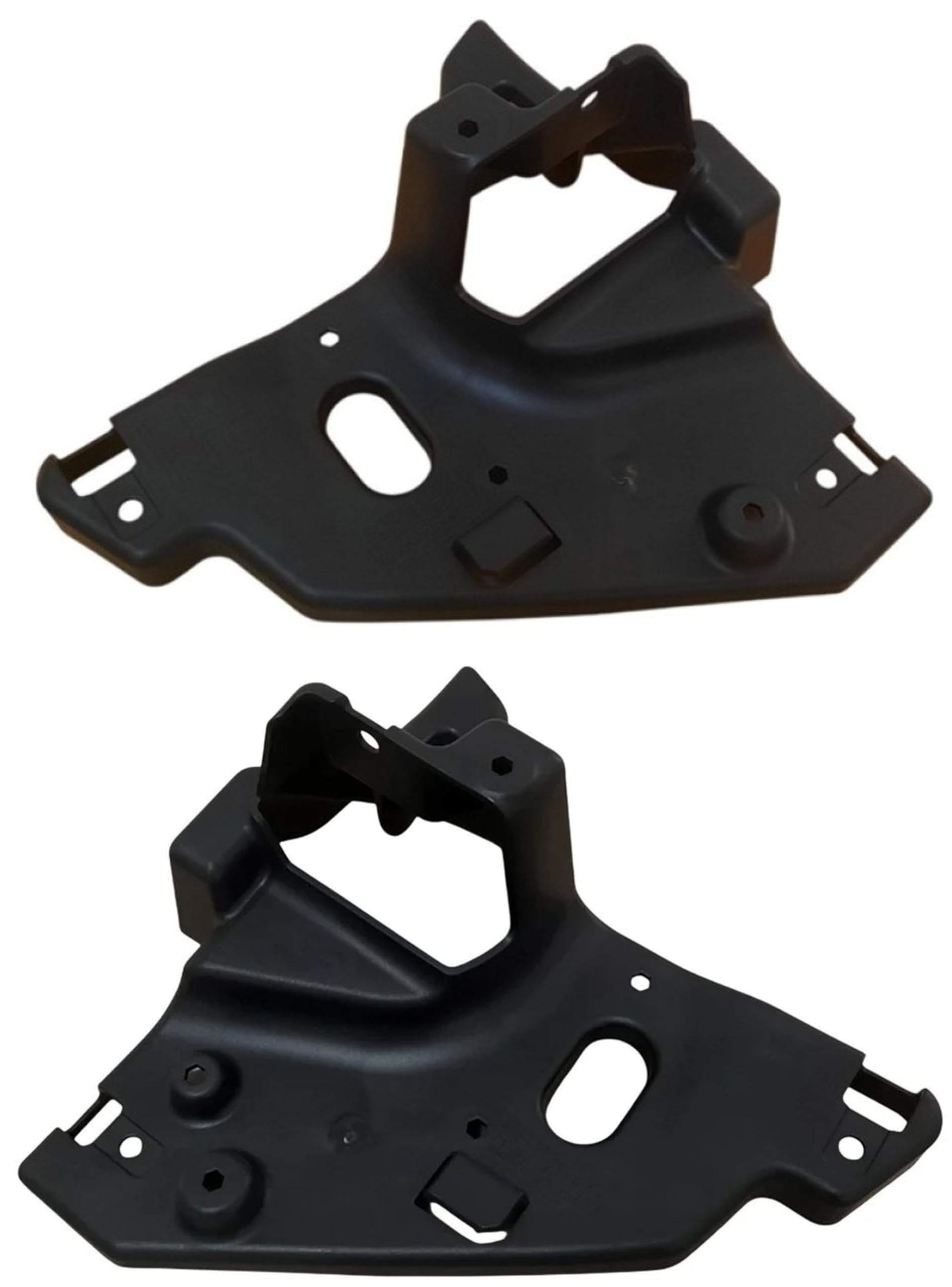 Front Driver & Passenger Side SET OF 2, Lower Bumper Cover Support Reinforcement For 2021-2024 Cadillac Escalade & ESV, Except 2023-2024 V Model, B...
