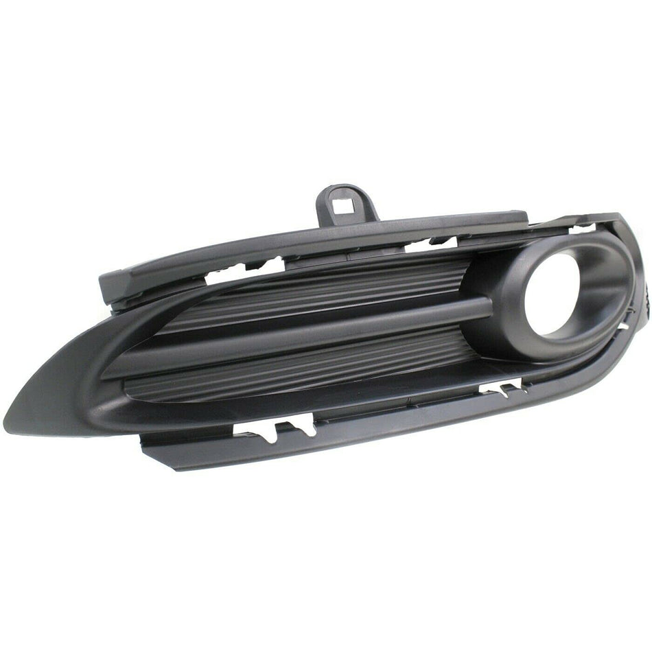 DAT AUTO PARTS Front Right Passenger Side Fog Light Hole Bezel Lamp Cover Trim Molding Bumper Insert Replacement For 2016 2017 2018 Honda HRV Black...