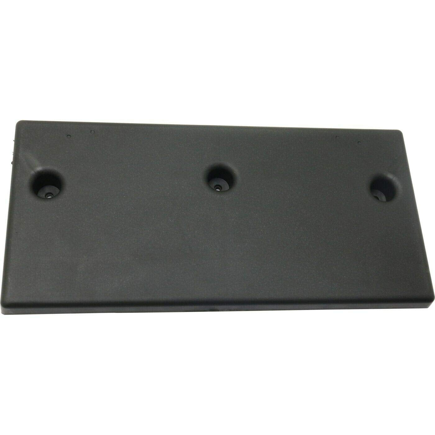 DAT AUTO PARTS Front License Plate Bracket Replacement for 17-18 Hyundai Elantra Without Auto Cruise Black Textured HY1068107 86519F2010