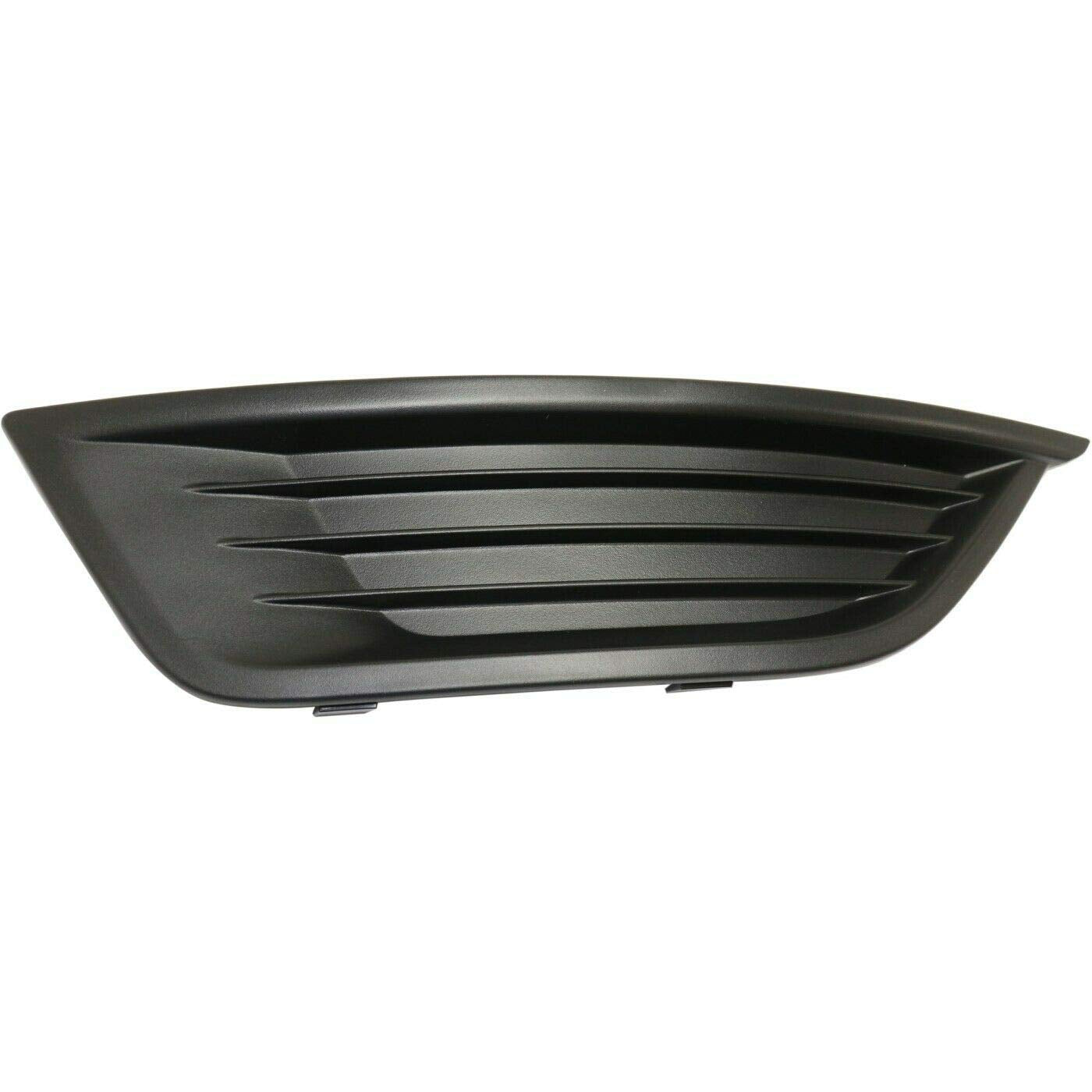 DAT AUTO PARTS Front Right Passenger Side Fog Light Hole Cover Trim Molding Bumper Insert Replacement For 2013-2019 Ford Taurus SE Models Black Tex...