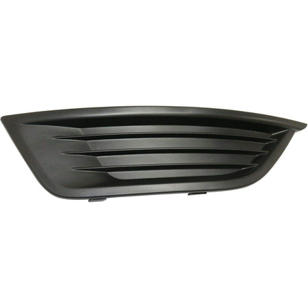 DAT AUTO PARTS Front Right Passenger Side Fog Light Hole Cover Trim Molding Bumper Insert Replacement For 2013-2019 Ford Taurus SE Models Black Tex...