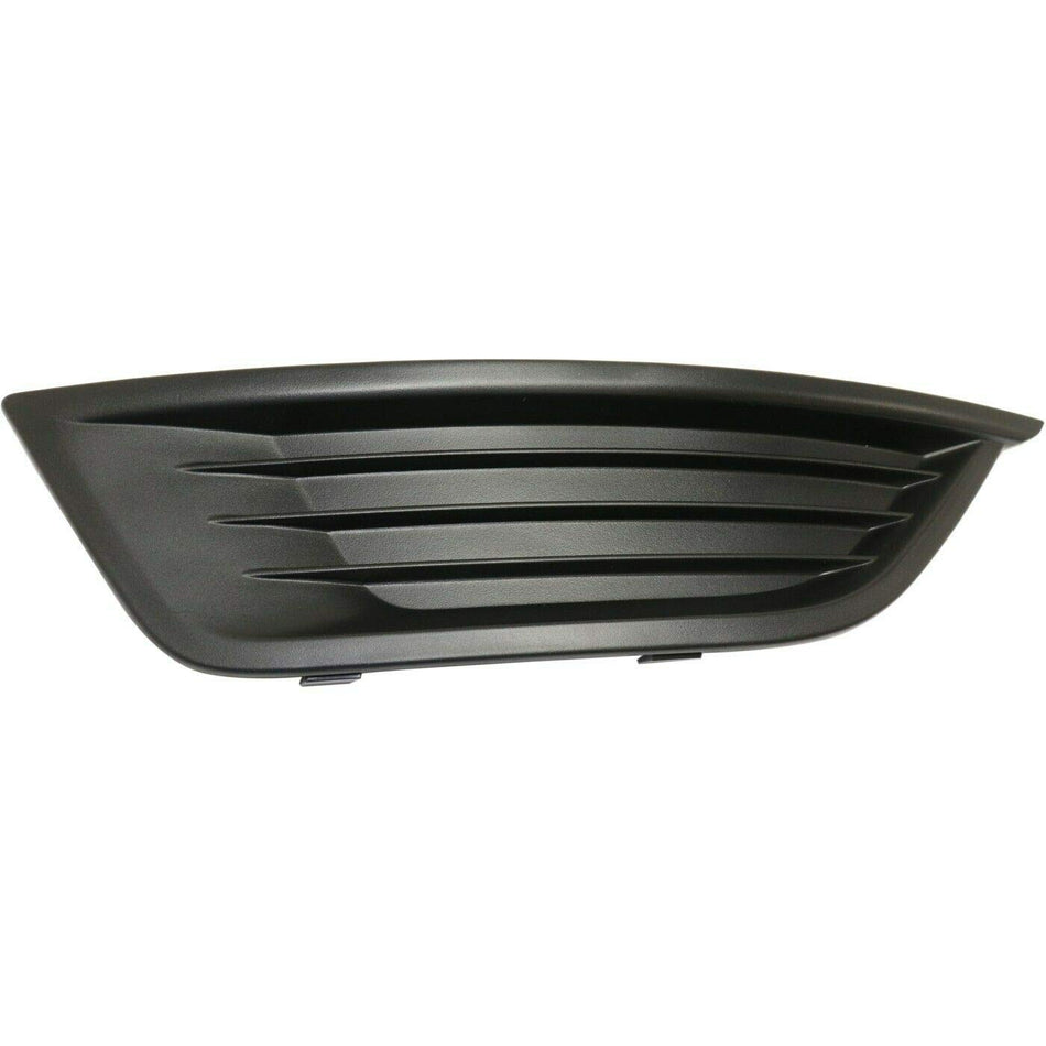 DAT AUTO PARTS Front Right Passenger Side Fog Light Hole Cover Trim Molding Bumper Insert Replacement For 2013-2019 Ford Taurus SE Models Black Tex...