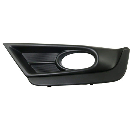 DAT AUTO PARTS Front Left Driver Side Fog Light Cover Lamp Hole Bezel Grille Trim Molding Bumper Insert Replacement For 2017 2018 2019 Honda CRV Bl...