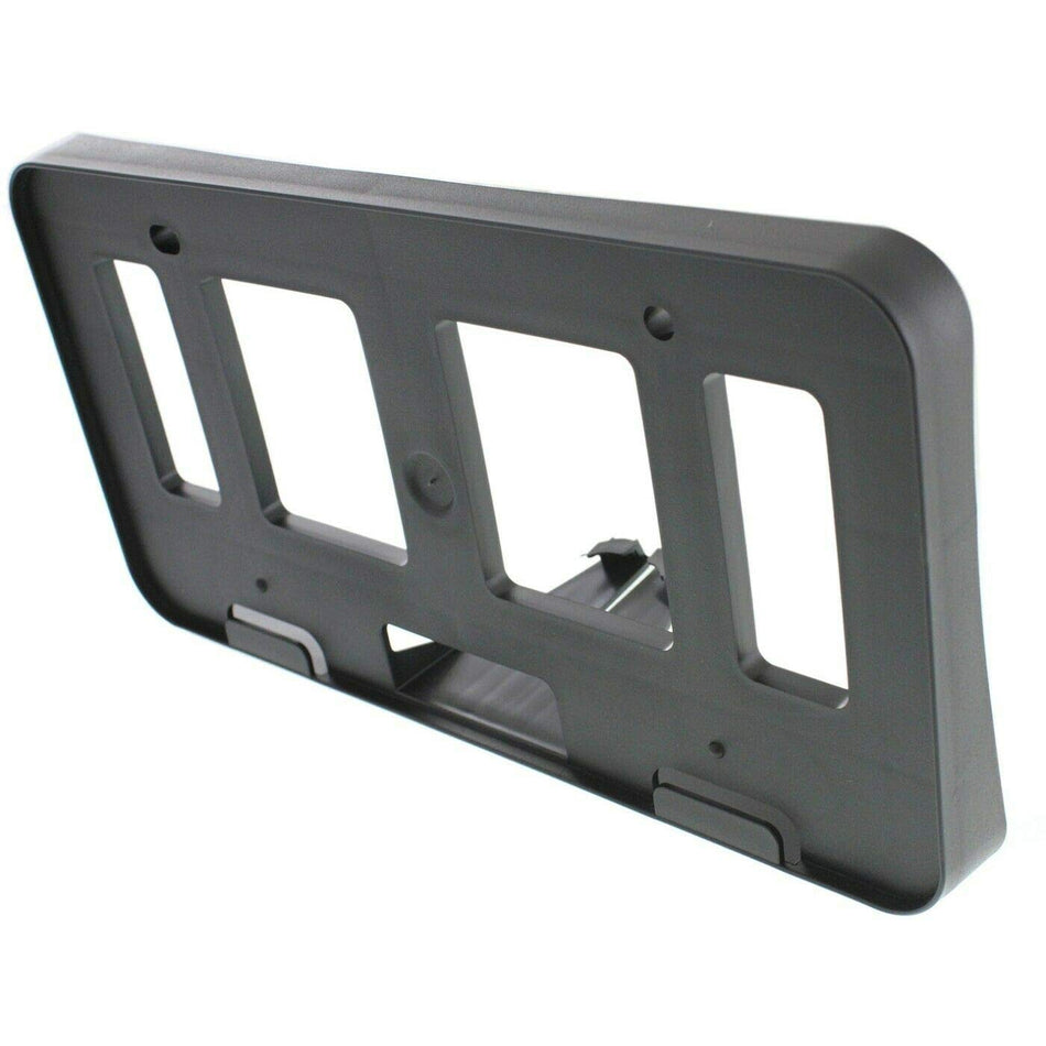 DAT AUTO PARTS Front Bumper License Plate Frame Tag Mounting Bracket Holder Cover Replacement for 2012 2012 Toyota Avalon Black Textured Plastic TO...