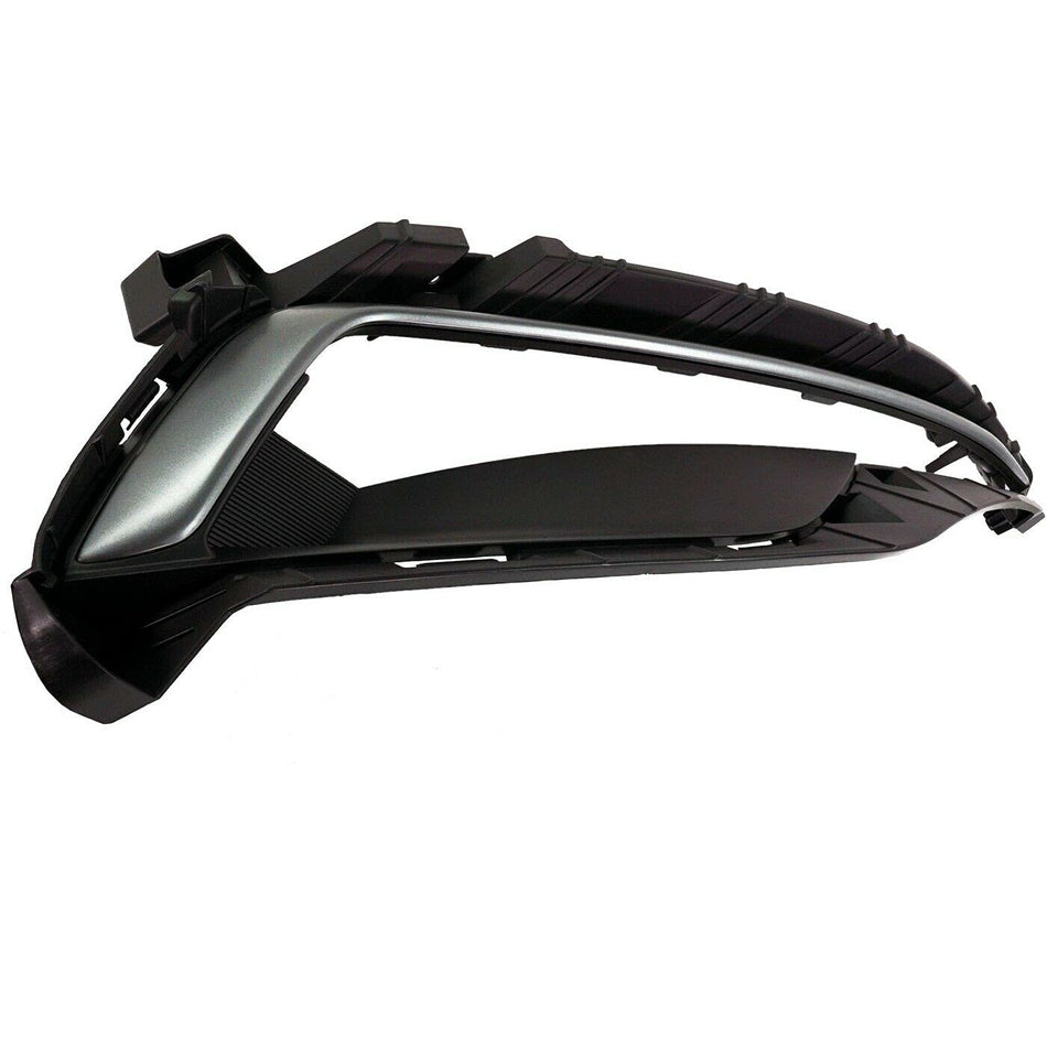 DAT AUTO PARTS Front Right Passenger Side Fog Light Bezel Cover Lamp Trim Bumper Insert Replacement for 2015 2016 2017 Hyundai Sonata Sport Black T...
