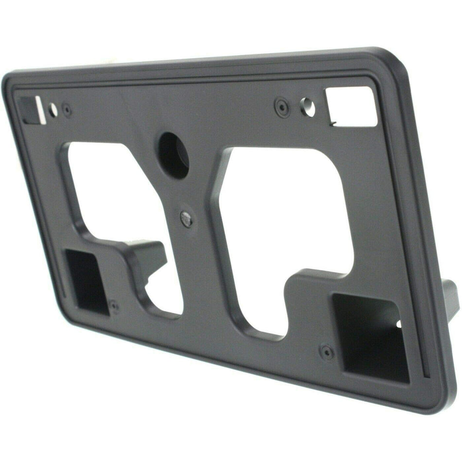DAT AUTO PARTS Front Bumper License Plate Mounting Bracket Tag Holder Replacement for 2015-2017 Honda Fit SUV Black Textured Plastic HO1068117 7114...