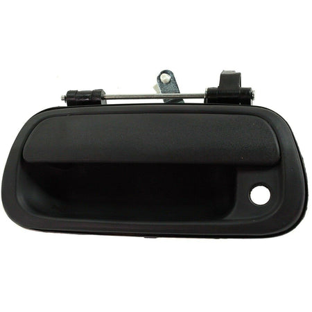 DAT AUTO PARTS Outside Rear Tailgate Liftgate Door Handle Replacement For 2000 - 2006 Toyota Tundra Pickup Black Textured Plastic TO1915110 690900C010