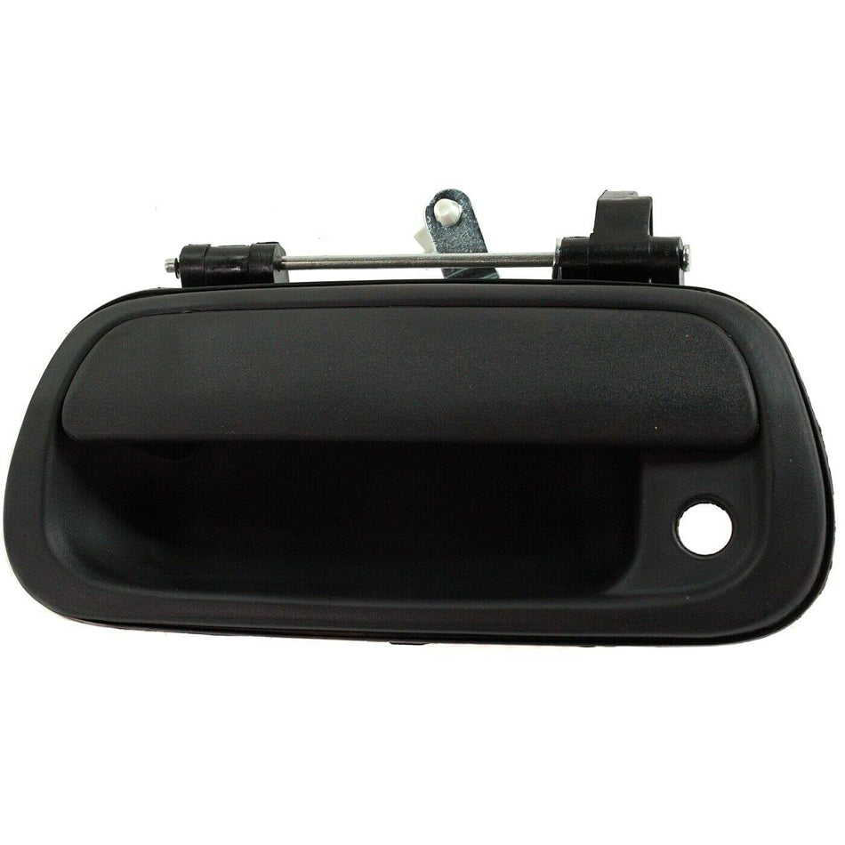 DAT AUTO PARTS Outside Rear Tailgate Liftgate Door Handle Replacement For 2000 - 2006 Toyota Tundra Pickup Black Textured Plastic TO1915110 690900C010