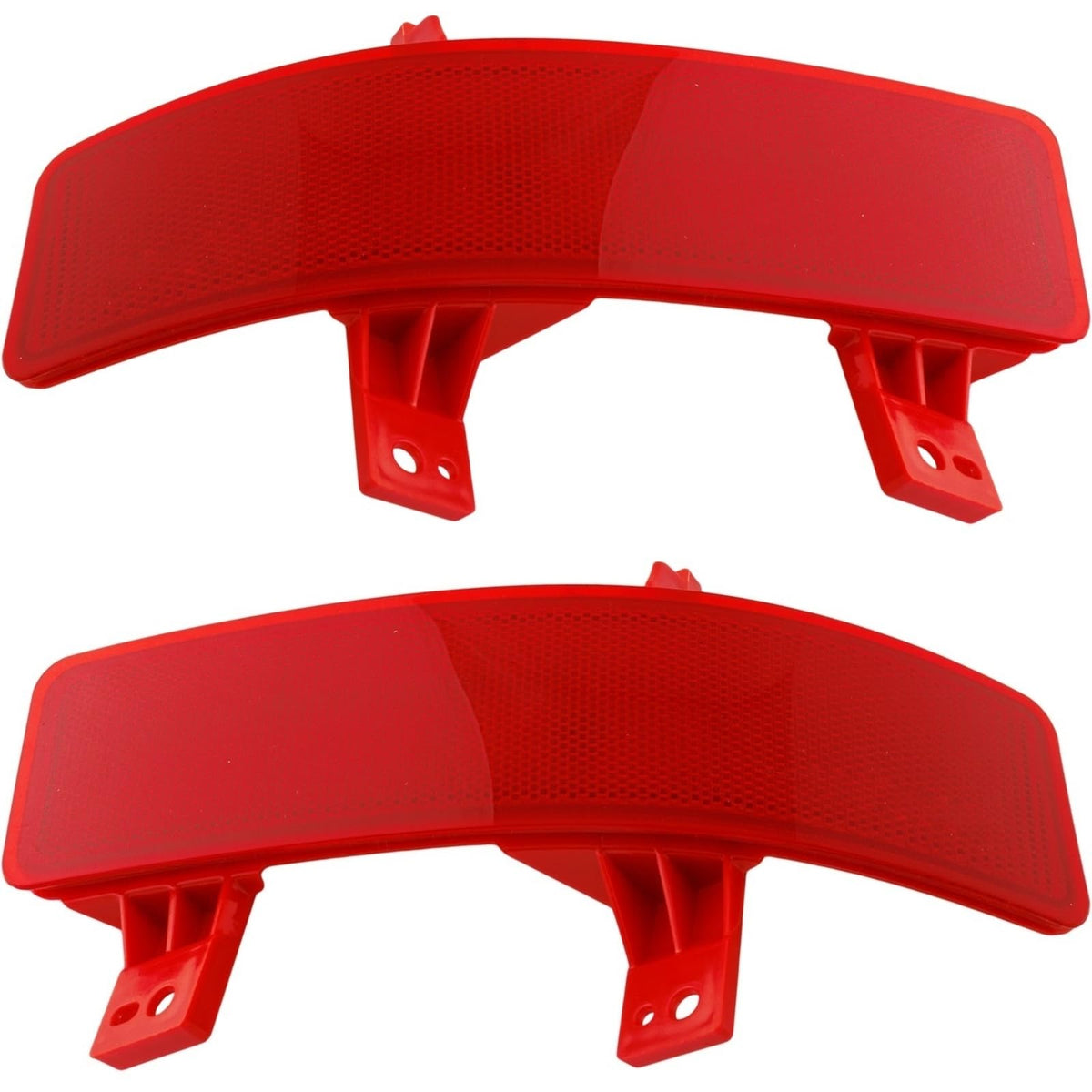 DAT AUTO PARTS Rear Left Driver & Right Passenger Side, SET OF 2, Bumper Reflector, Fits 2020-2022 Honda CRV & CRV Hybrid Models, Plastic Red Lense...