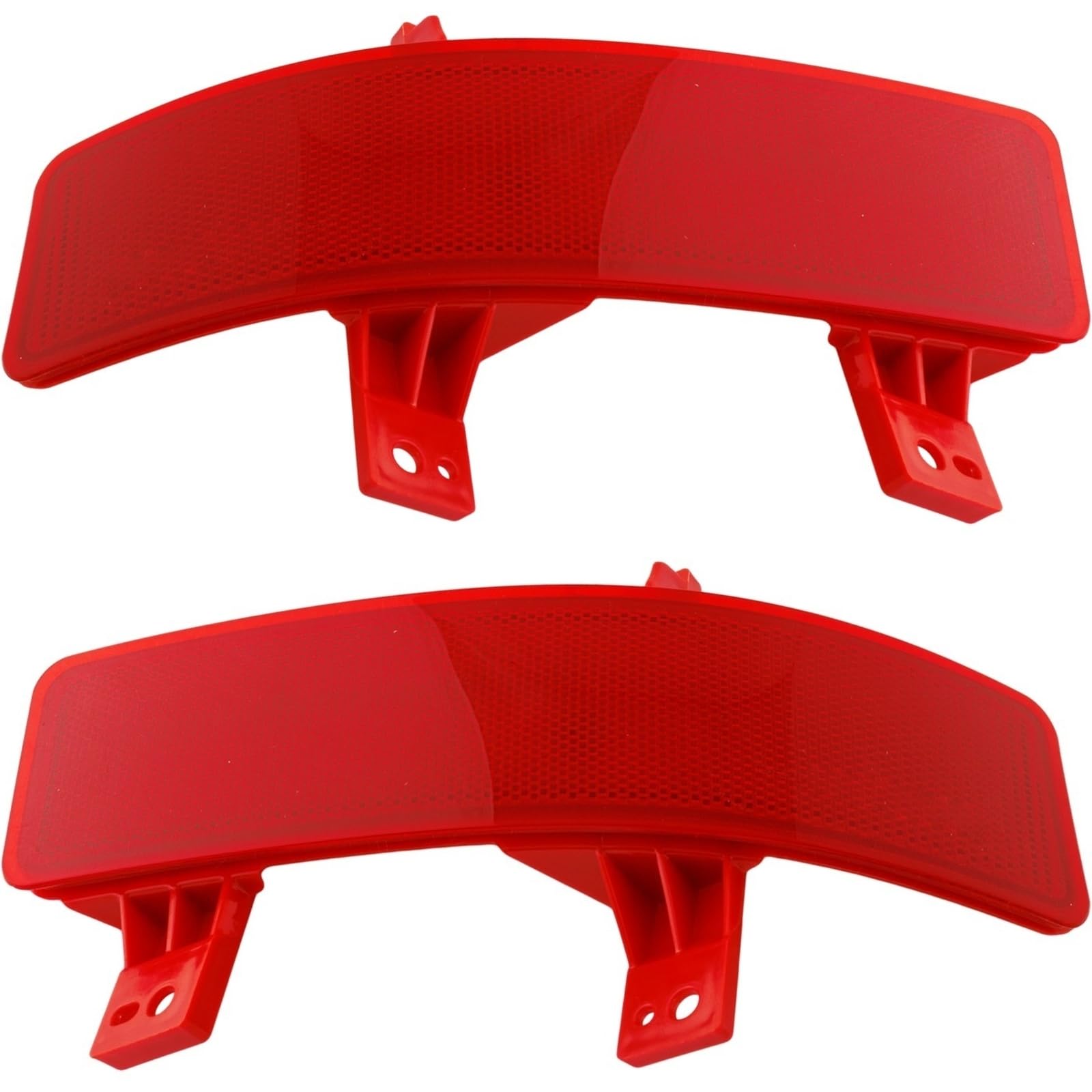 DAT AUTO PARTS Rear Left Driver & Right Passenger Side, SET OF 2, Bumper Reflector, Fits 2020-2022 Honda CRV & CRV Hybrid Models, Plastic Red Lense...