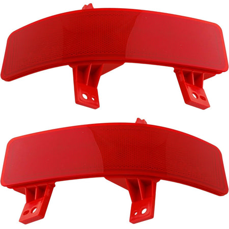 DAT AUTO PARTS Rear Left Driver & Right Passenger Side, SET OF 2, Bumper Reflector, Fits 2020-2022 Honda CRV & CRV Hybrid Models, Plastic Red Lense...