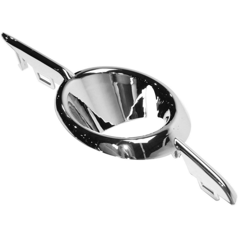 DAT AUTO PARTS Front Left Driver Side Fog Light Cover Outer Trim Ring Molding Bumper Insert Replacement For 2013-2016 Buick Encore Silver Chrome Sm...
