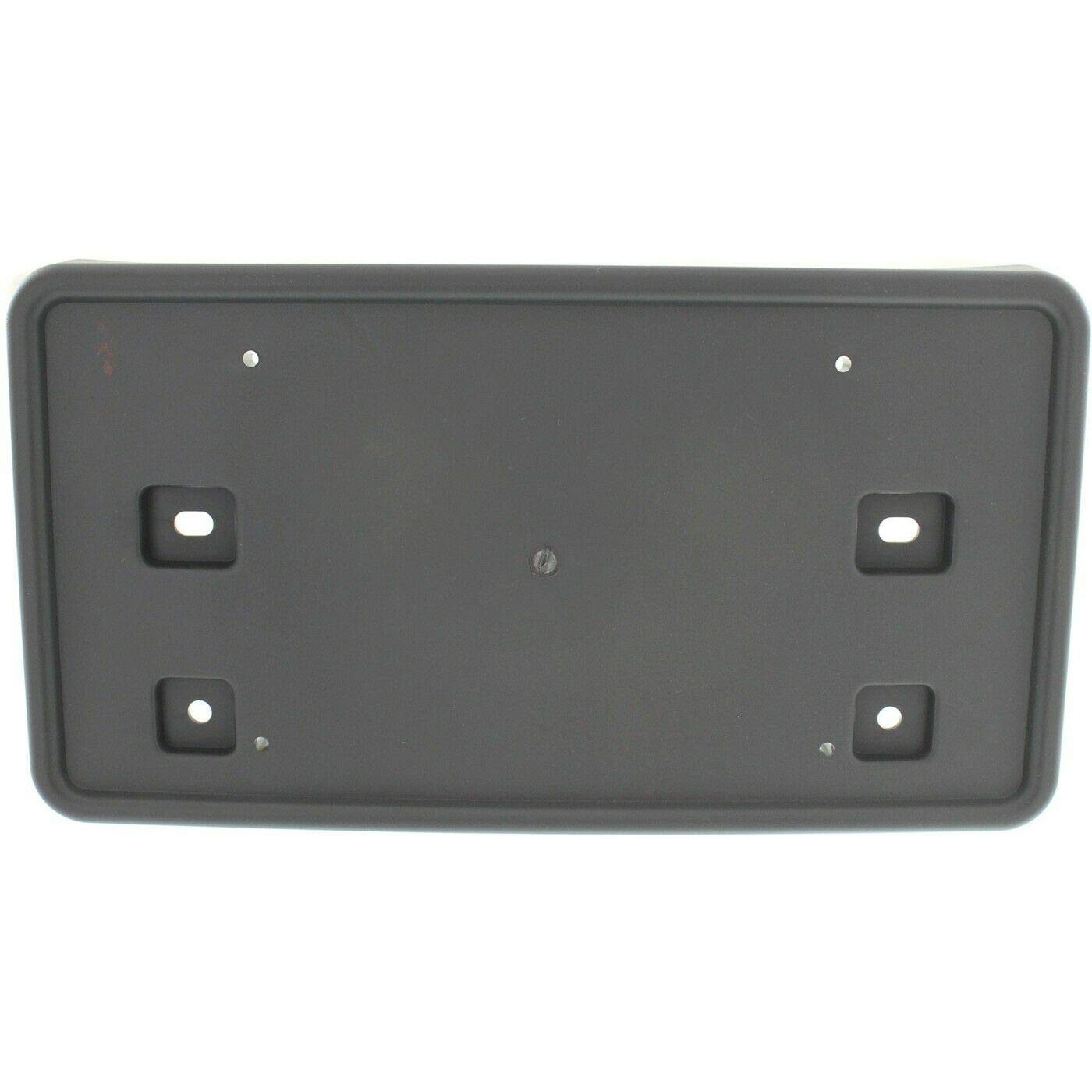 DAT AUTO PARTS Front Bumper License Plate Mounting Bracket Tag Frame Holder Replacement for 2011-2017 Jeep Patriot Black Textured Plastic CH1068126...