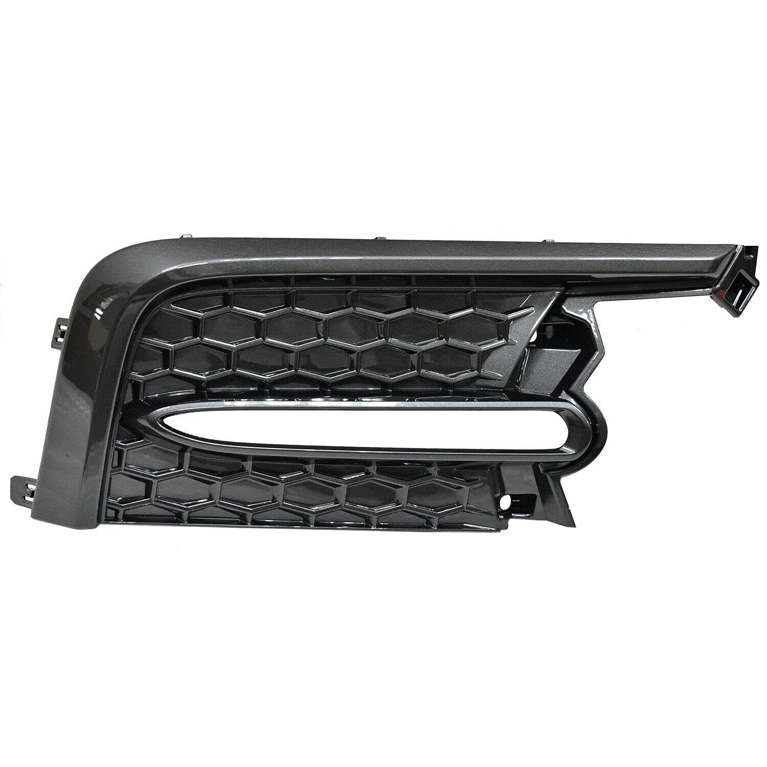 DAT AUTO PARTS Right Front Passenger Side Fog Light Cover Replacement for 20-21 Toyota Corolla Sedan Black Textured TO1039237 8148102A30