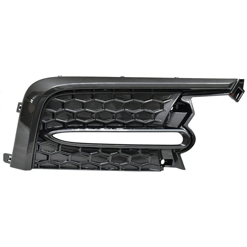 DAT AUTO PARTS Right Front Passenger Side Fog Light Cover Replacement for 20-21 Toyota Corolla Sedan Black Textured TO1039237 8148102A30