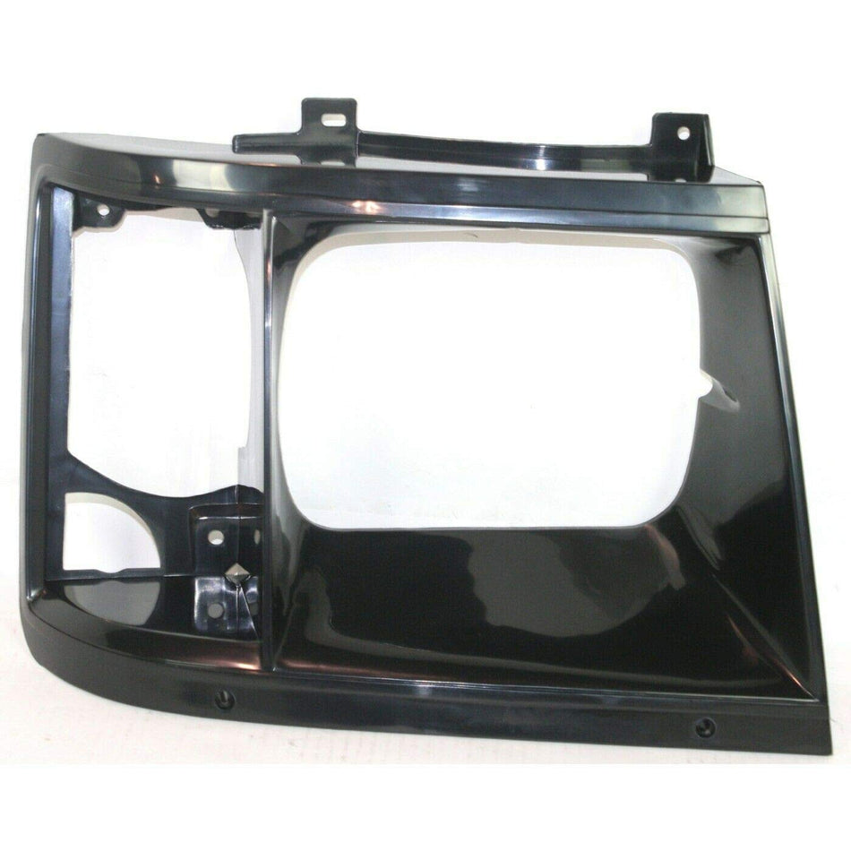 DAT AUTO PARTS Front Right Passenger Side Head Light Door Replacement for 85-94 GMC Safari Black GM2513115 14066044