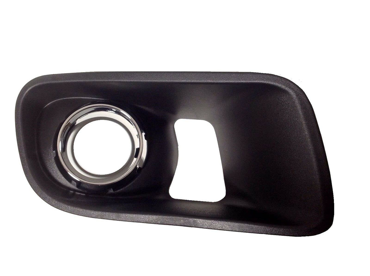 DAT AUTO PARTS Front Right Passenger Side Bumper Fog Light Bezel Cover Trim Insert Replacement For 2012-2014 Dodge Charger SRT-8 Models Black Textu...