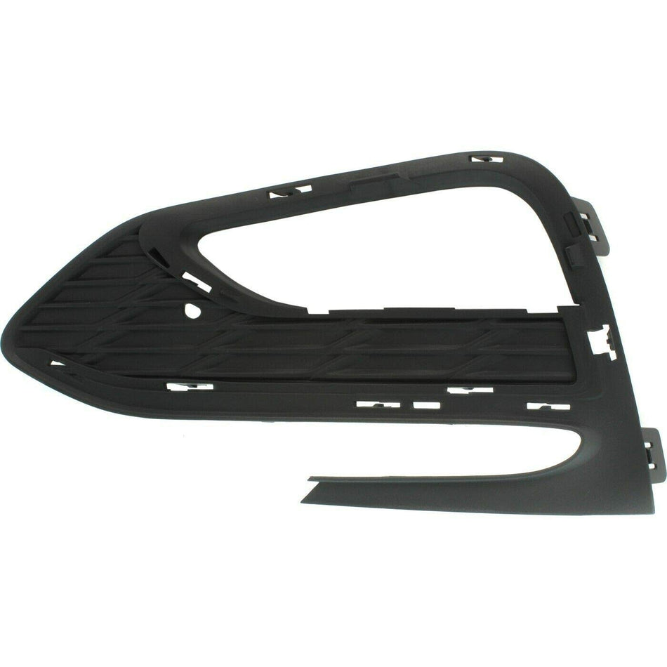 DAT AUTO PARTS Front Left Driver Side Fog Light Hole Bezel Cover Trim Molding Bumper Insert Replacement For 2016 2017 2018 Chevrolet Chevy Cruze Bl...