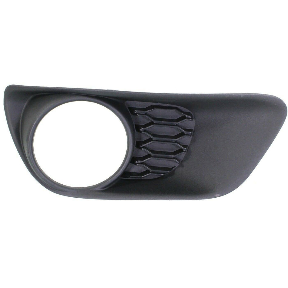 DAT AUTO PARTS Front Left Driver Side Fog Light Cover Bezel Trim Insert Replacement For 2011-2020 Dodge Grand Caravan 2012-2015 Ram Cargo Van Black...