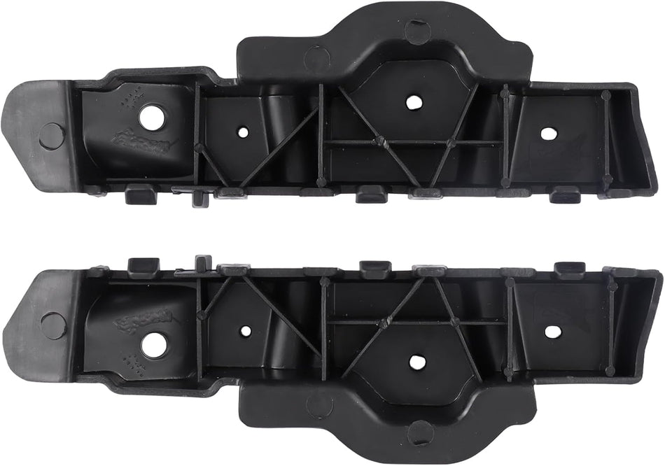 Front Left Driver and Right Passenger Set Of 2 Bumper Cover Support Bracket Retainer Pair Replacement For 2013-2015 Chevrolet Malibu 2016 Limited B...