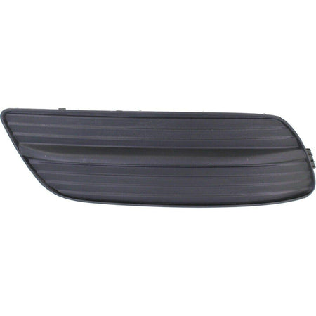 DAT AUTO PARTS Front Left Driver Side Bumper Insert Fog Light Hole Lamp Cover Grille Trim Molding Replacement for 2012 Honda Civic 4 Door Sedan Bla...
