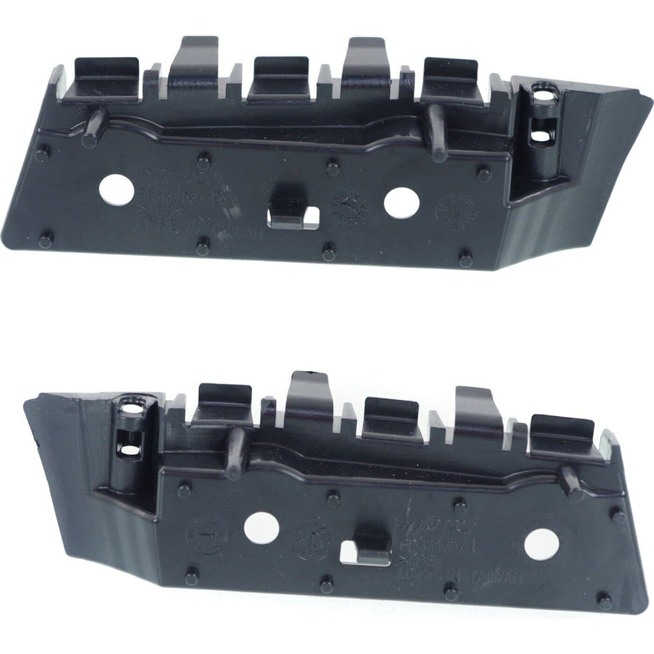 Front Left Driver & Right Passenger Set Of 2 Bumper Cover Support Bracket Mounting Retainer Brace Pair Replacement For 2015-2017 Ford Mustang Inclu...