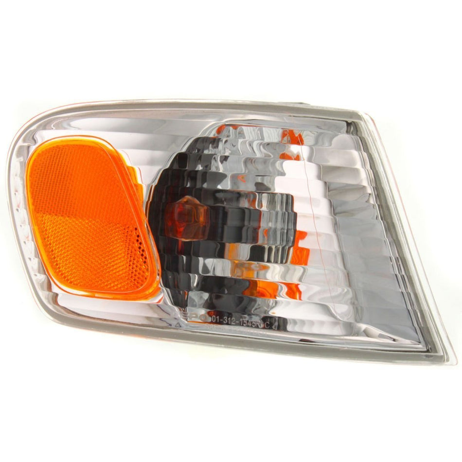 DAT AUTO PARTS FRONT SIGNAL LIGHT ASSEMBLY REPLACEMENT FOR 2001-2002 TOYOTA COROLLA CORNER OF FENDER RIGHT PASSENGER SIDE Orange amber Lens TO25311...