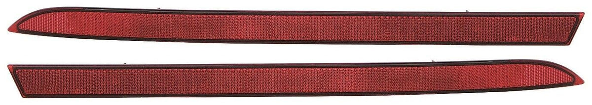 Rear Right Passenger & Left Driver Side Pair Bumper Cover Reflector Lamp Marker Light Insert Set of 2 Replacement For 2016-2018 Lincoln MKX 2019-20...