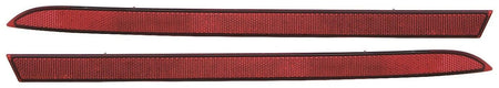Rear Right Passenger & Left Driver Side Pair Bumper Cover Reflector Lamp Marker Light Insert Set of 2 Replacement For 2016-2018 Lincoln MKX 2019-20...
