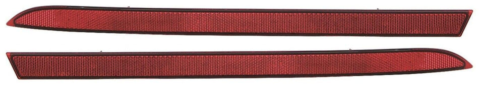Rear Right Passenger & Left Driver Side Pair Bumper Cover Reflector Lamp Marker Light Insert Set of 2 Replacement For 2016-2018 Lincoln MKX 2019-20...
