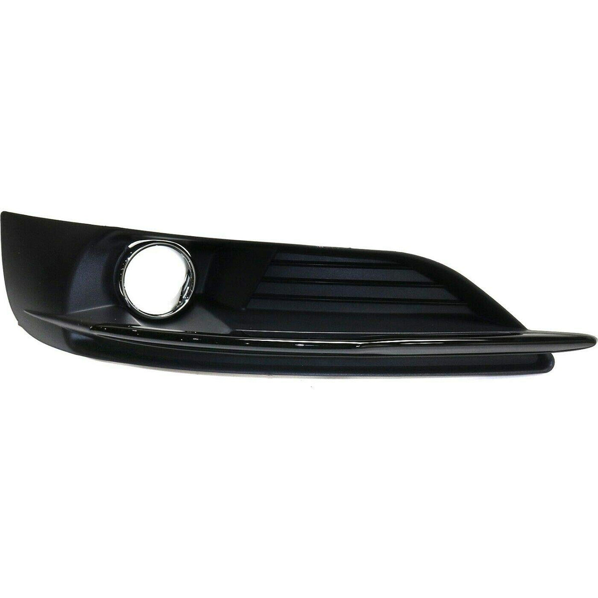 DAT AUTO PARTS Front Left Driver Side Fog Light Cover Bezel Insert Replacement for 2011-2014 Chrysler 200 Sedan & Convertible Black Textured Plasti...