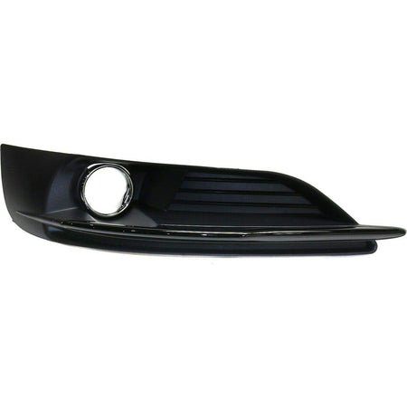 DAT AUTO PARTS Front Left Driver Side Fog Light Cover Bezel Insert Replacement for 2011-2014 Chrysler 200 Sedan & Convertible Black Textured Plasti...