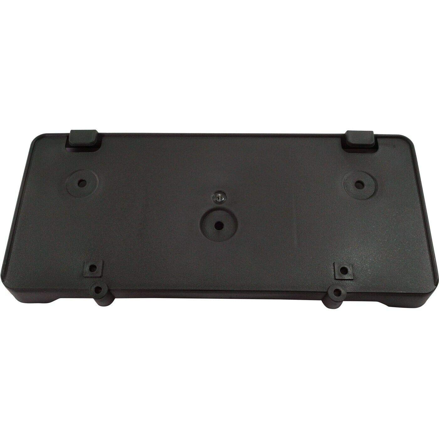 DAT AUTO PARTS Front License Plate Bracket Frame Cover Tag Holder Replacement for 2015-2017 Ford Expedition Base EL and Max Models Black Textured P...