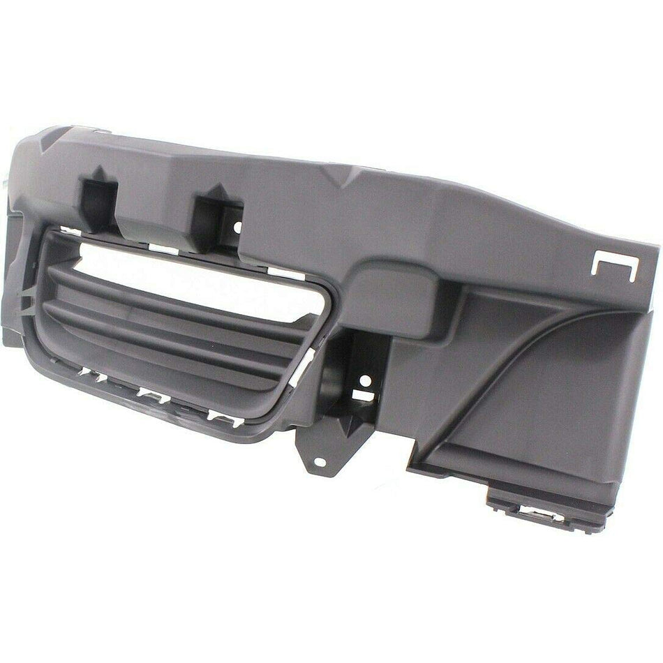 DAT AUTO PARTS Front Left Driver Side Fog Light Cover Trim Molding Bumper Insert Replacement For 2015-2023 Dodge Charger SE/RT/SXT/Police Models Bl...