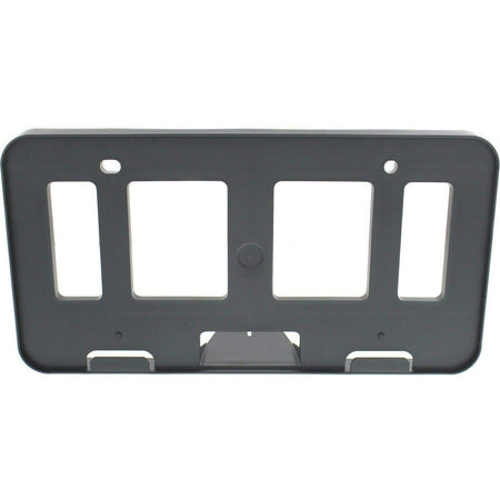 DAT AUTO PARTS Front Bumper License Plate Frame Tag Mounting Bracket Holder Cover Replacement for 2012 2012 Toyota Avalon Black Textured Plastic TO...