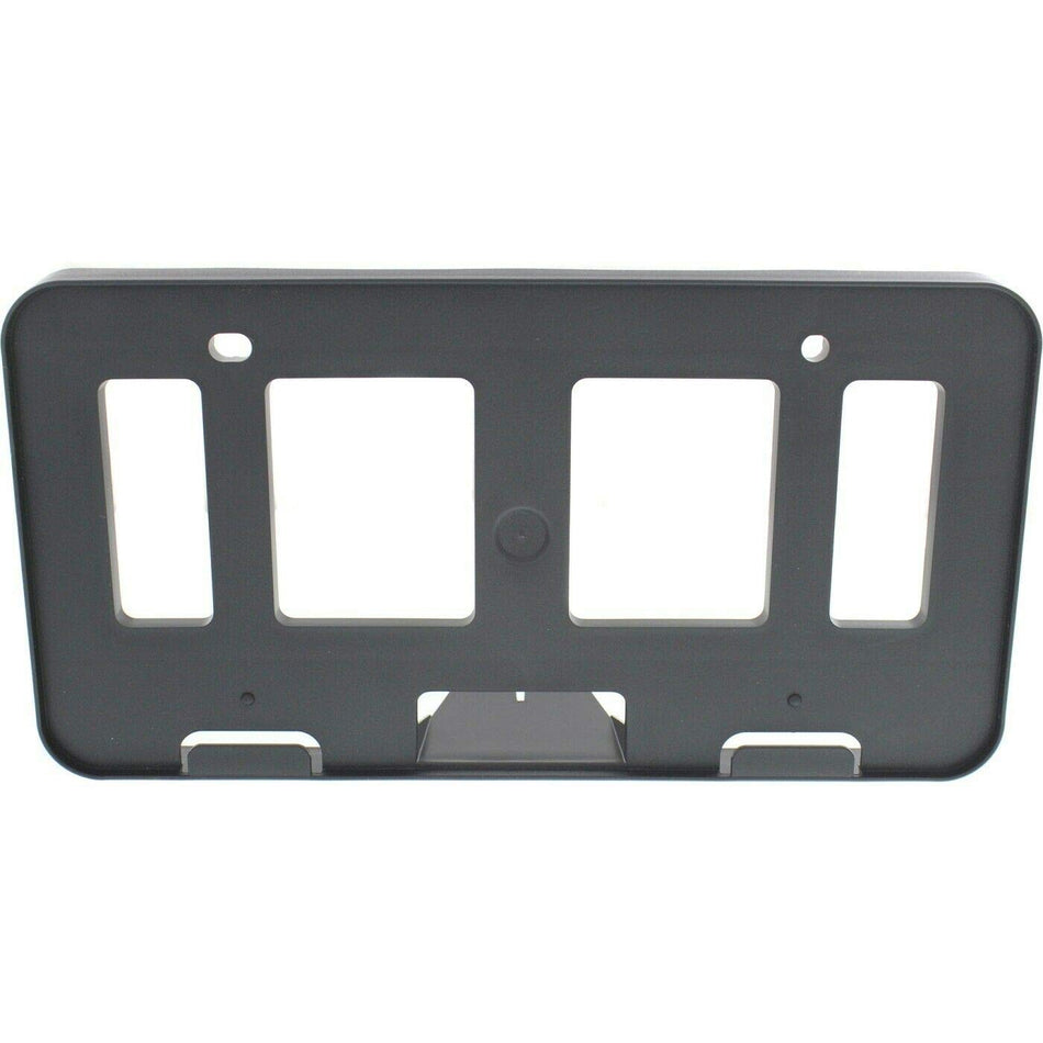 DAT AUTO PARTS Front Bumper License Plate Frame Tag Mounting Bracket Holder Cover Replacement for 2012 2012 Toyota Avalon Black Textured Plastic TO...