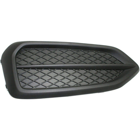 DAT AUTO PARTS Front Left Driver Side Fog Light Hole Lamp Cover Trim Molding Bumper Insert Replacement For 2014 2015 Honda Civic Coupe Models Black...