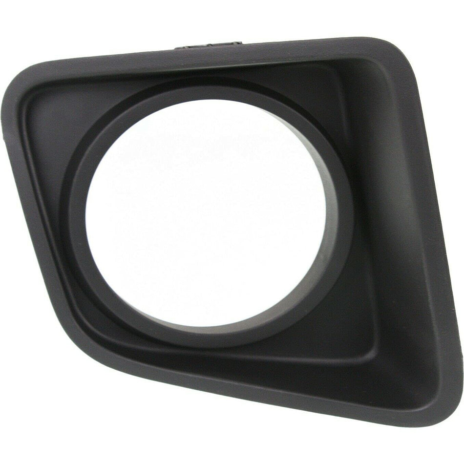 DAT AUTO PARTS Right Front Passenger Side Fog Light Cover Bezel Insert Trim Replacement For 2014-2020 Toyota Tundra Black Textured Plastic TO103917...