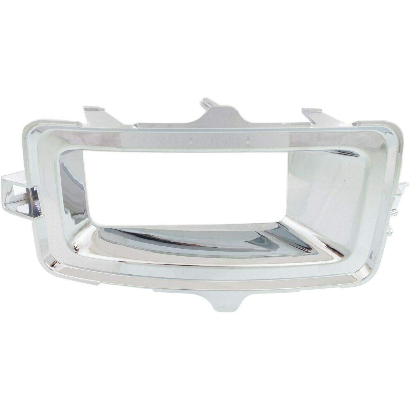 DAT AUTO PARTS Front Left Driver Side Fog Light Bezel Cover Trim Molding Bumper Insert Replacement for 2014 2015 Chevrolet Silverado 1500 Pickup Tr...